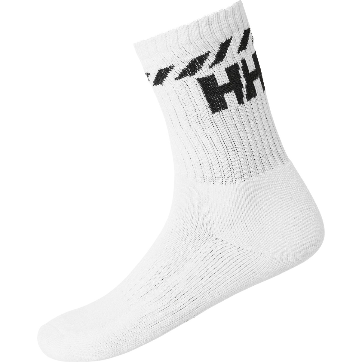 2026 Helly Hansen Meias De Algodão Sport 3 Pares 67479 - White